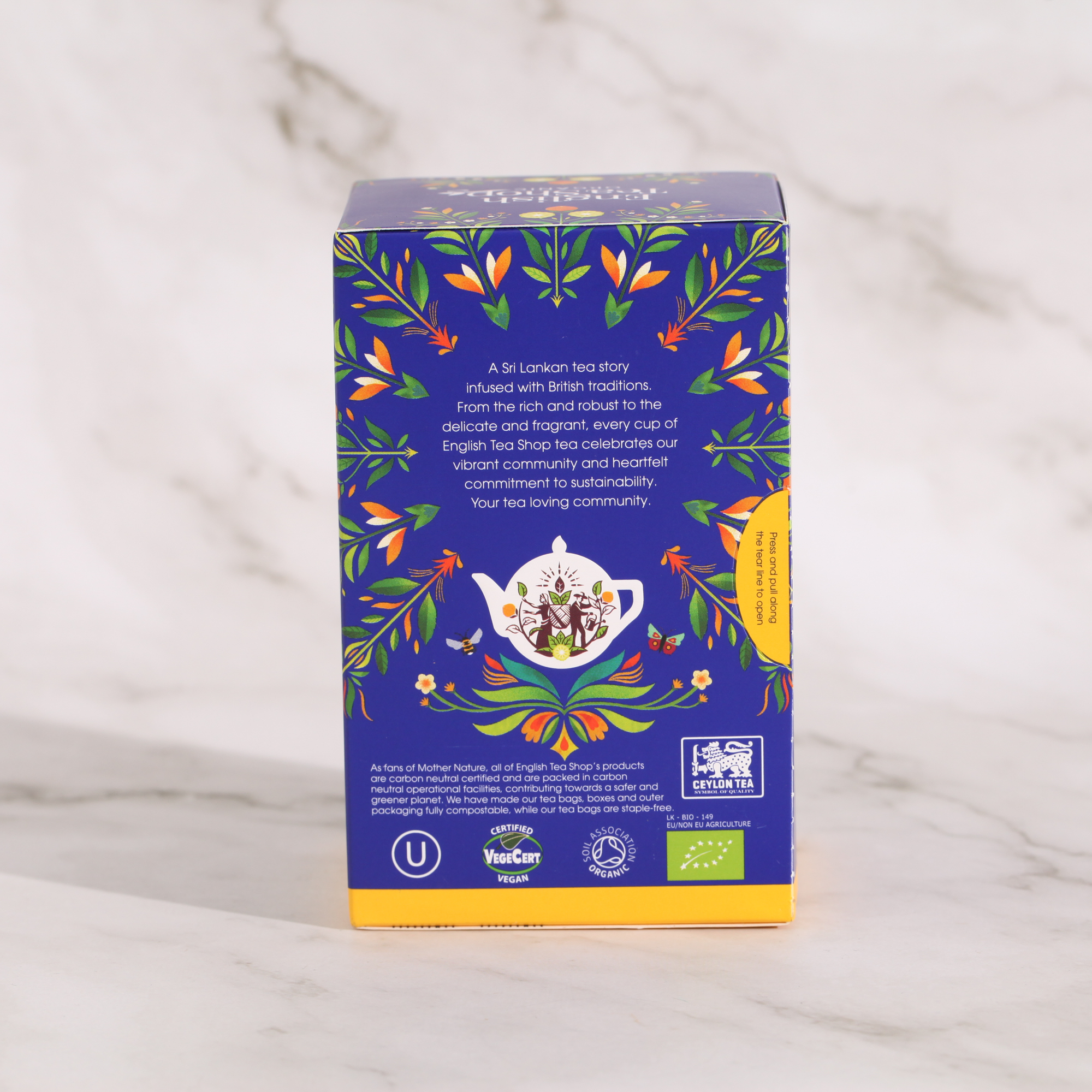 Organic Earl Grey Tea - English Tea Shop